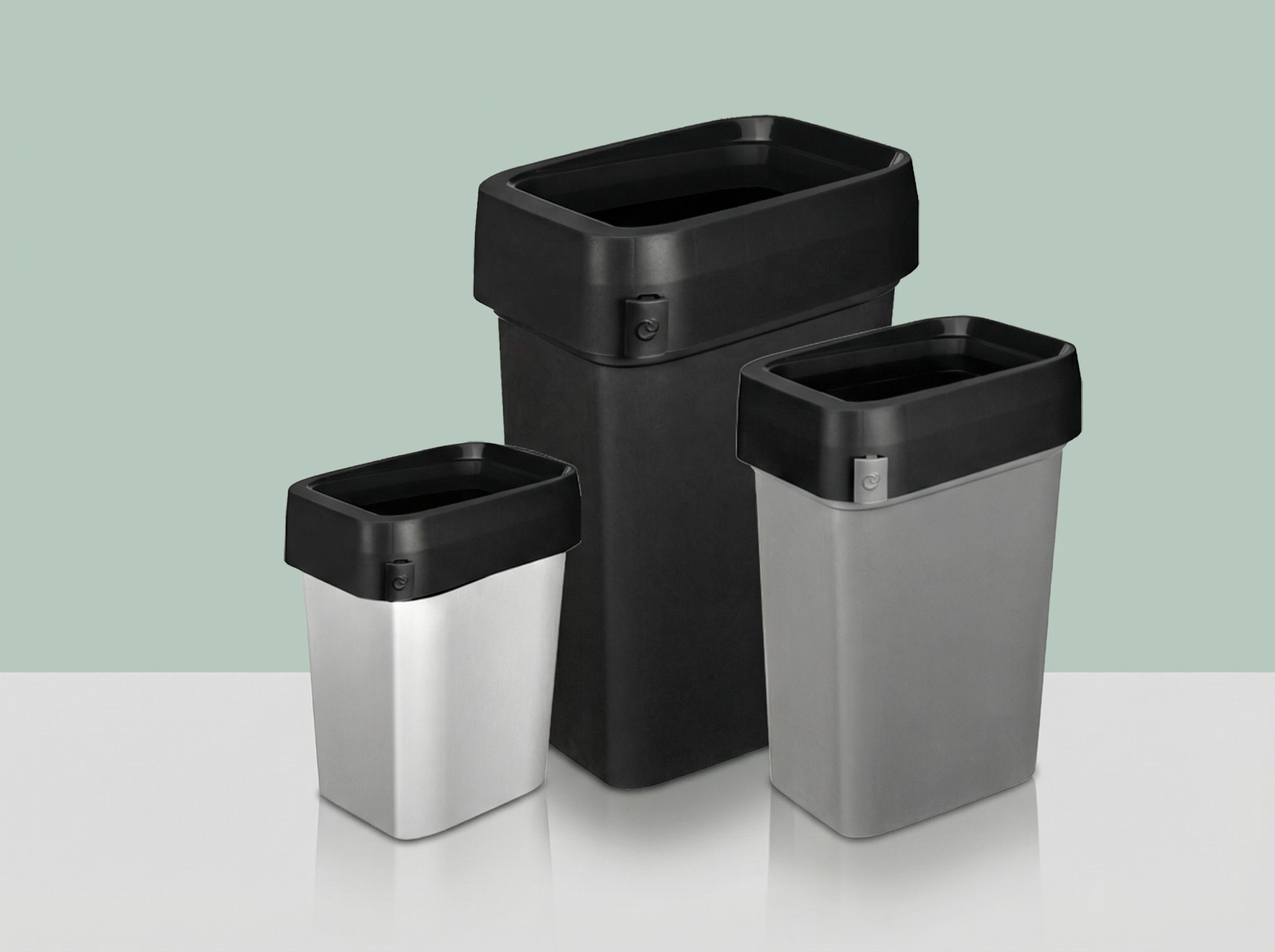 Бесконтактная утилизация отходов: новые модели контейнеров для мусора без крышек в линейках SMART BIN PRO и METAL BIN PRO