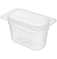КОНТЕЙНЕР «ГАСТРОЕМКОСТЬ 1/9 H-100» (прозрачный)