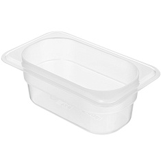 КОНТЕЙНЕР «ГАСТРОЕМКОСТЬ 1/9 H-65» (прозрачный)
