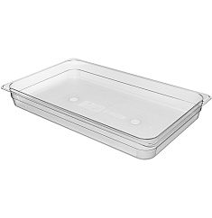 КОНТЕЙНЕР из поликарбоната «ГАСТРОЕМКОСТЬ 1/1 Н-65» (прозрачный)