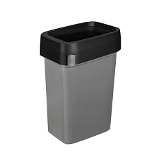 КОНТЕЙНЕР ДЛЯ МУСОРА SMART BIN PRO 25Л (Серый)