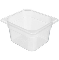 КОНТЕЙНЕР «ГАСТРОЕМКОСТЬ 1/6 H-100»  (прозрачный)