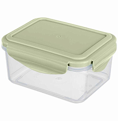 КОНТЕЙНЕР ДЛЯ ПРОДУКТОВ ГЕРМЕТИЧНЫЙ SMART LOCK ПРЯМОУГОЛЬНЫЙ 0,5Л (Зеленый)