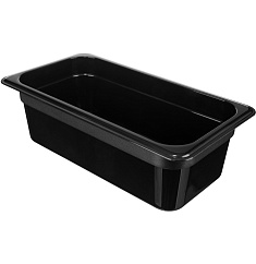 КОНТЕЙНЕР «ГАСТРОЕМКОСТЬ 1/3 H-100»    (черный)