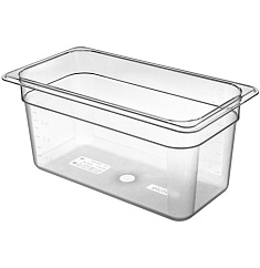 КОНТЕЙНЕР из поликарбоната «ГАСТРОЕМКОСТЬ 1/3 Н-150» (прозрачный)