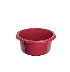 ТАЗ КРУГЛЫЙ ДИАМЕТР 290 ММ, 7Л (Бордовый)