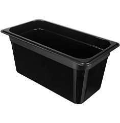 КОНТЕЙНЕР «ГАСТРОЕМКОСТЬ 1/3 H-150» (черный)