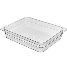 КОНТЕЙНЕР из поликарбоната «ГАСТРОЕМКОСТЬ 1/2 H-65» (прозрачный)